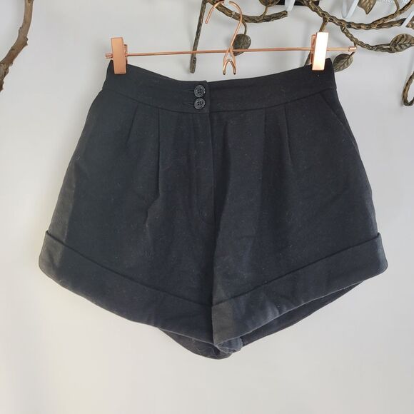 MiniMarket Wool Blend Shorts Swedish Brand - Picture 1 of 6